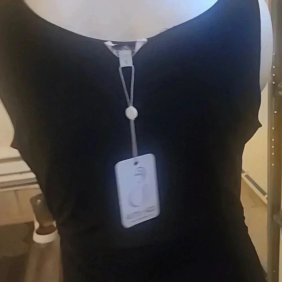 KIMI+KAI MATERNITY SCALLOPED V-NECK MIDI DRESS SIZE S - Picture 6 of 6